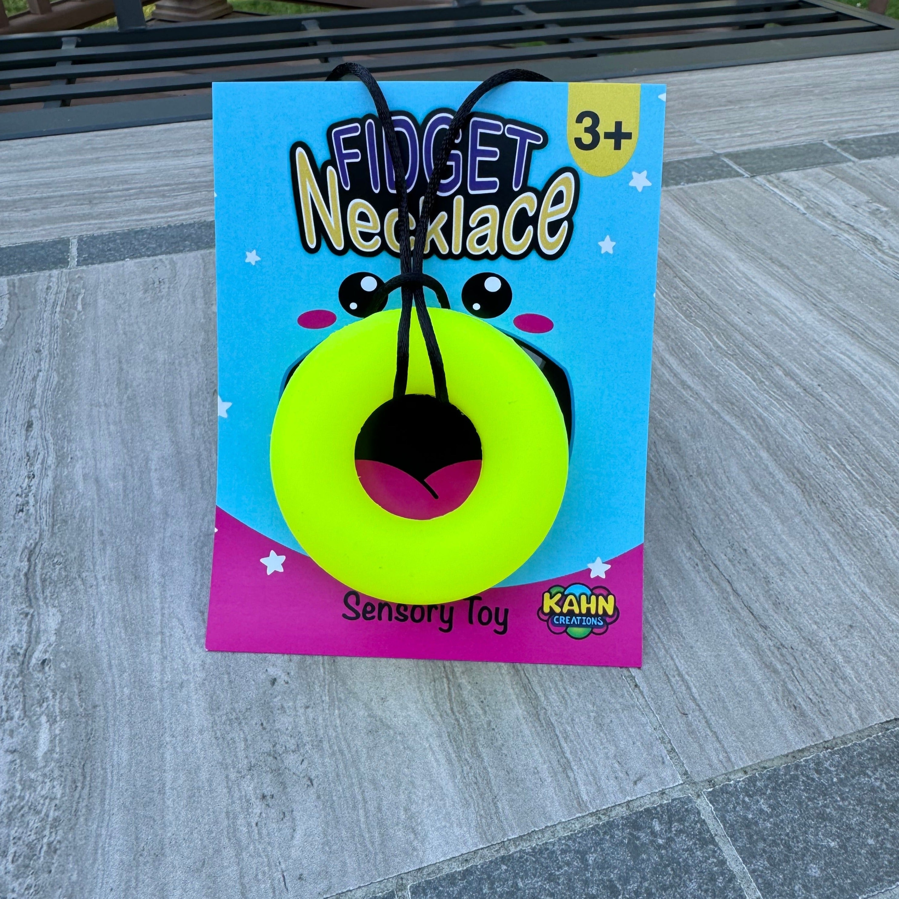 Fidget Necklace - Donut Ring