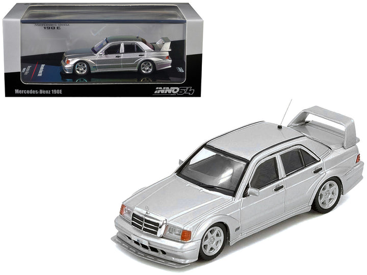 Mercedes-Benz 190E 2.5-16 Evolution II Silver Metallic diecast model by Inno Models