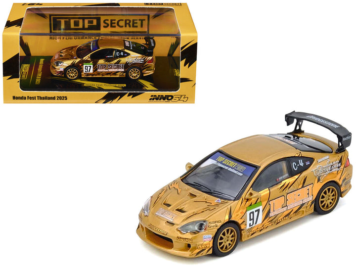 Honda Integra Type R DC5 Top Secret Thailand 1:64 diecast model