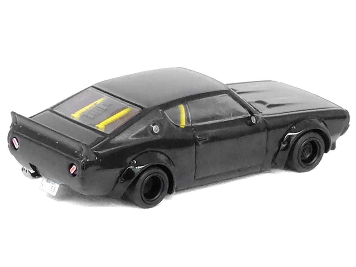 Nissan Skyline 2000 GT-R (KPGC110) RHD (Right Hand Drive) "LB-Works" Black 1/64 Diecast Model Car by Inno Models-0
