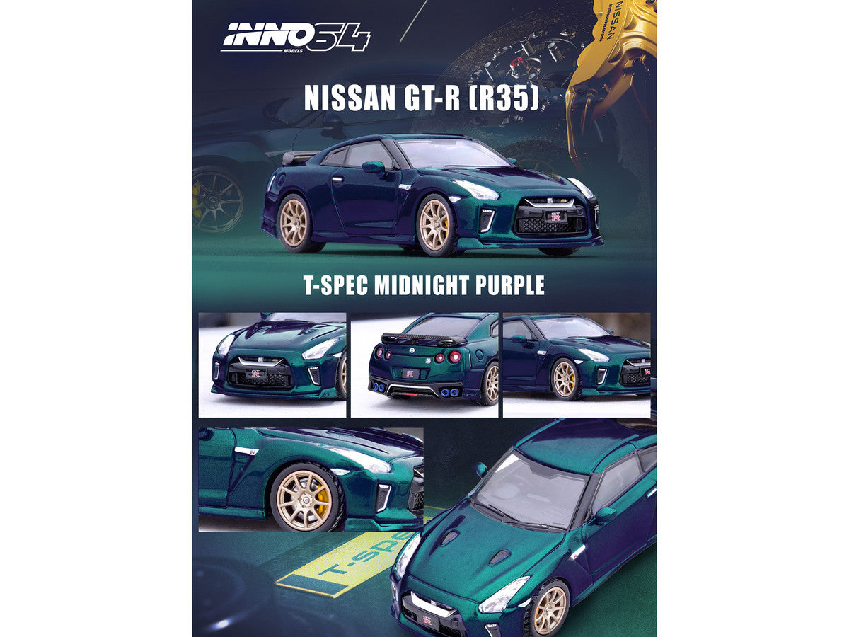 Nissan GT-R (R35) T-Spec RHD (Right Hand Drive) Midnight Purple Metall ...