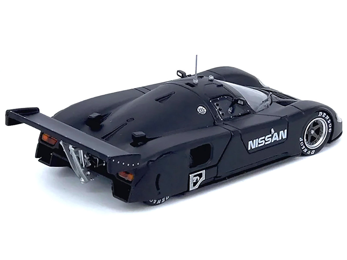 Nissan R89C Matt Black "Le Mans Shakedown Test at Paul Ricard 1988" 1/64 Diecast Model Car by Inno Models-0