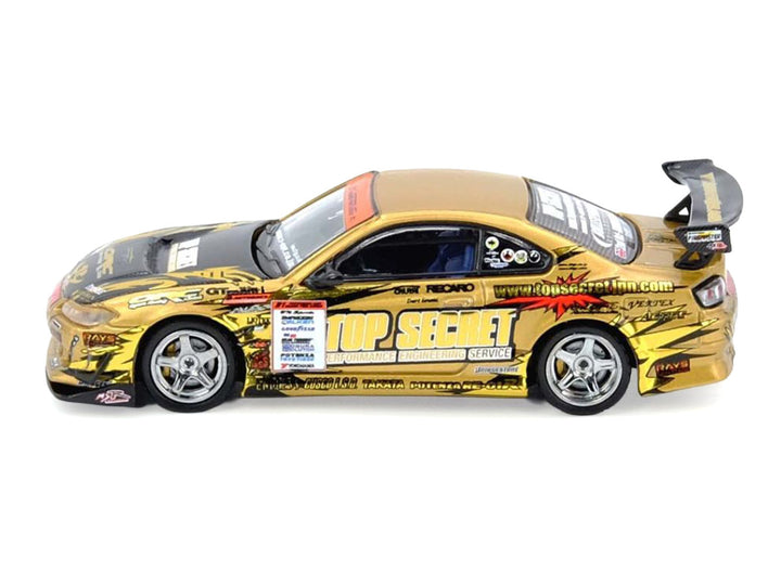 Side profile of Nissan Silvia S15 D1 Grand Prix race car by Inno Models