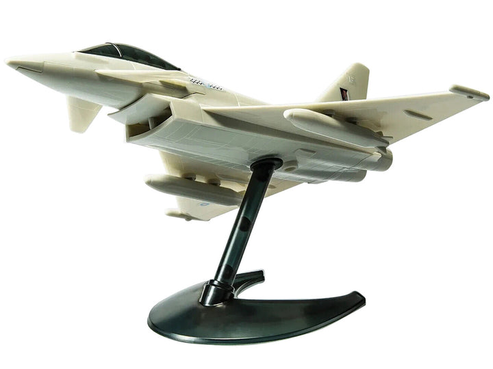 Skill 1 Model Kit Eurofighter Typhoon Snap Together Painted Plastic Model Airplane Kit by Airfix Quickbuild-1