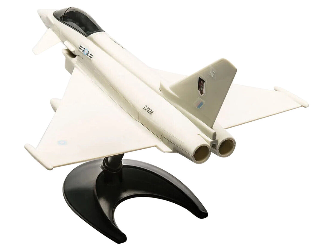 Skill 1 Model Kit Eurofighter Typhoon Snap Together Painted Plastic Model Airplane Kit by Airfix Quickbuild-3