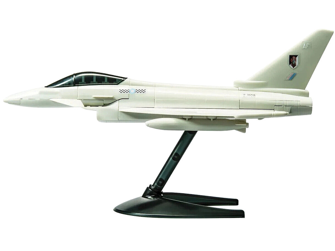 Skill 1 Model Kit Eurofighter Typhoon Snap Together Painted Plastic Model Airplane Kit by Airfix Quickbuild-2