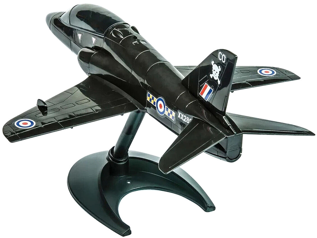 Skill 1 Model Kit BAE Hawk Painted Plastic Model Airplane Kit by Airfix Quickbuild-3