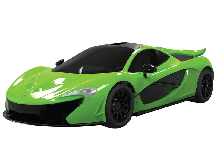 Skill 1 Model Kit Mclaren P1 Green Snap Together Model by Airfix Quickbuild-1