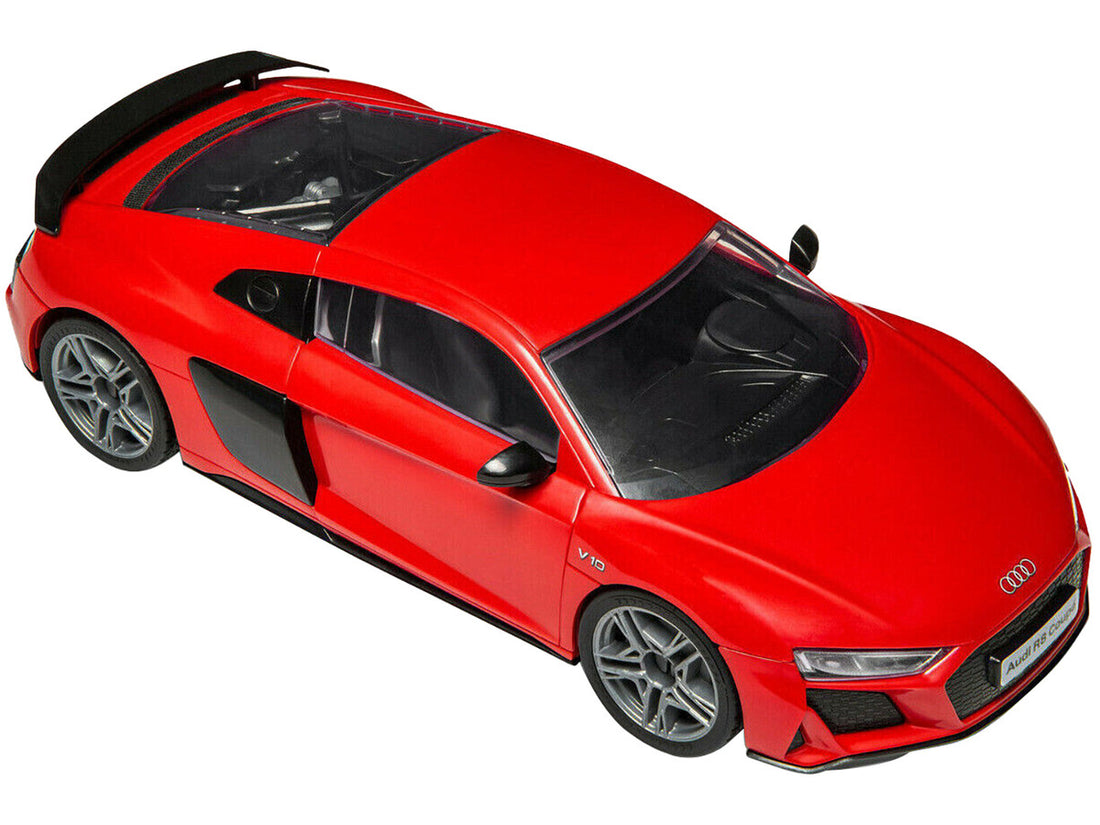 Skill 1 Model Kit Audi R8 Coupe Red Snap Together Model by Airfix Quickbuild-3