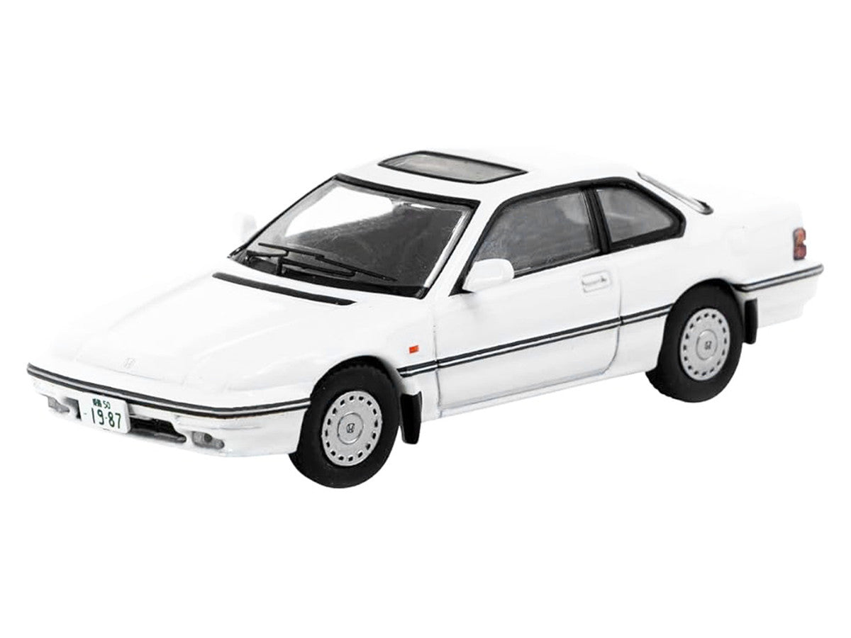 Honda Prelude (BA4) RHD (Right Hand Drive) White "J Collection" Series 1/64 Diecast Model by Tarmac Works-1