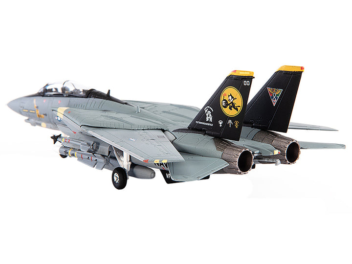 Grumman F-14D Tomcat Fighter Aircraft "VF-31 Tomcatters USS Theodore Roosevelt The Last Flight" (2006) United States Navy 1/144 Diecast Model by JC Wings-1