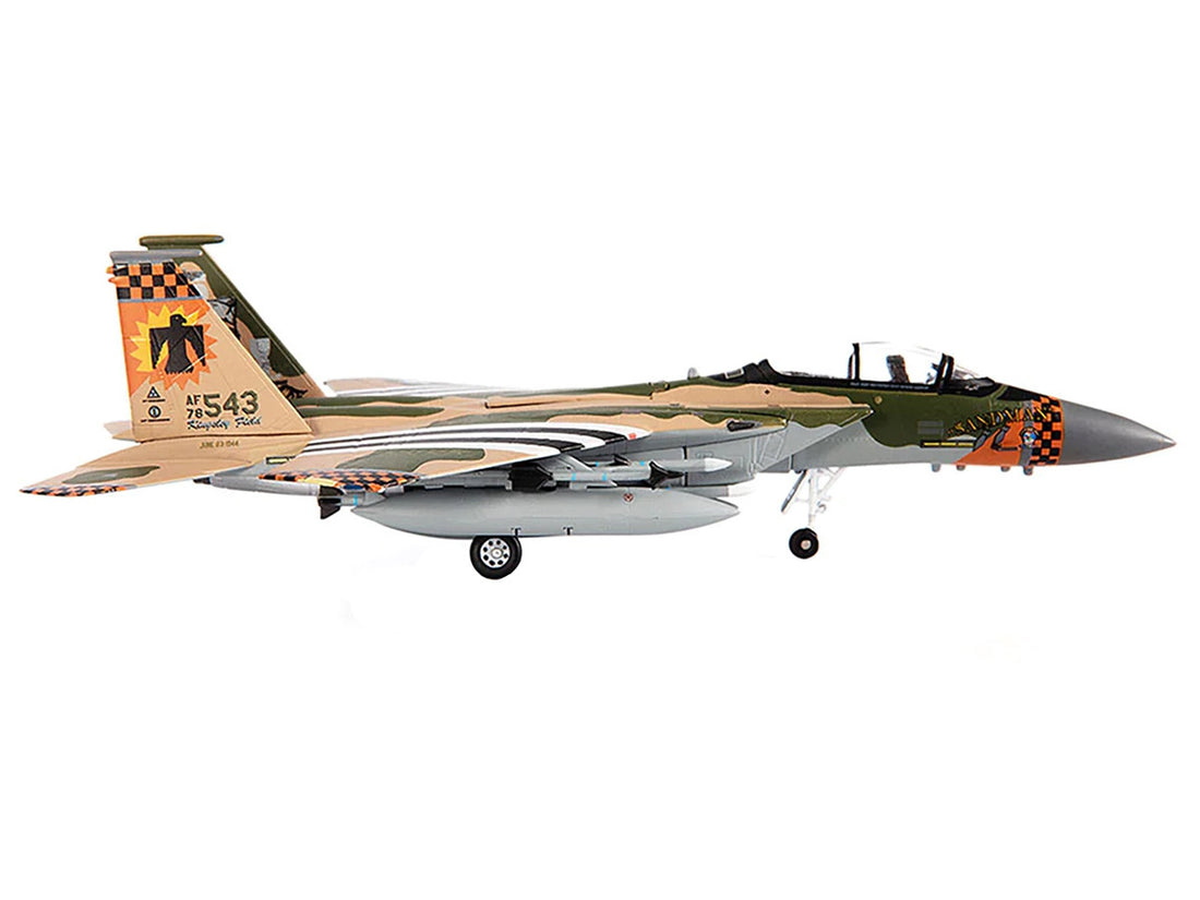 McDonnell Douglas F-15C Eagle Fighter Aircraft "173rd Fighter Wing" (2020) United States Air National Guard 1/144 Diecast Model by JC Wings-3