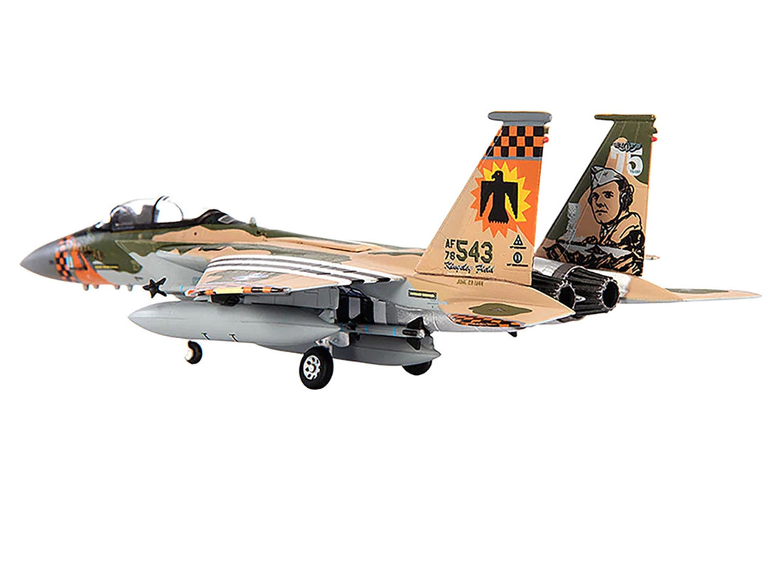 McDonnell Douglas F-15C Eagle Fighter Aircraft "173rd Fighter Wing" (2020) United States Air National Guard 1/144 Diecast Model by JC Wings-2