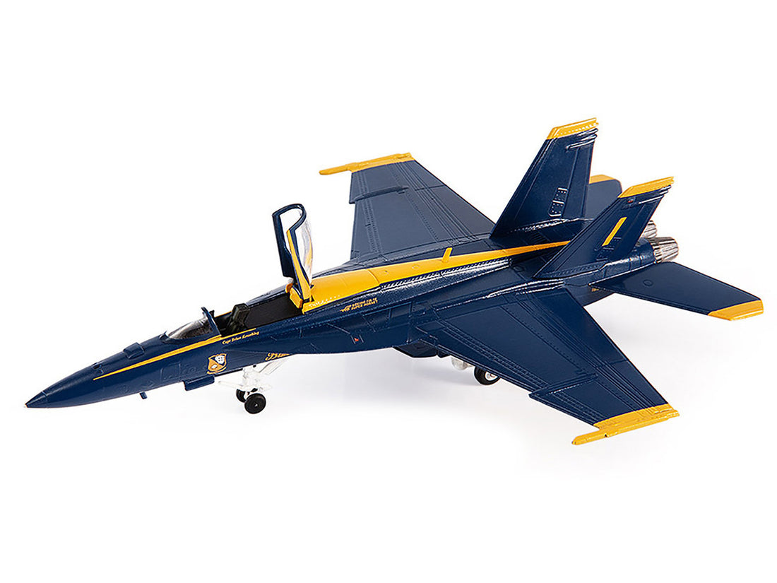 Boeing F/A-18E Super Hornet Fighter Aircraft "Blue Angels #1" (2021) United States Navy 1/144 Diecast Model by JC Wings-3