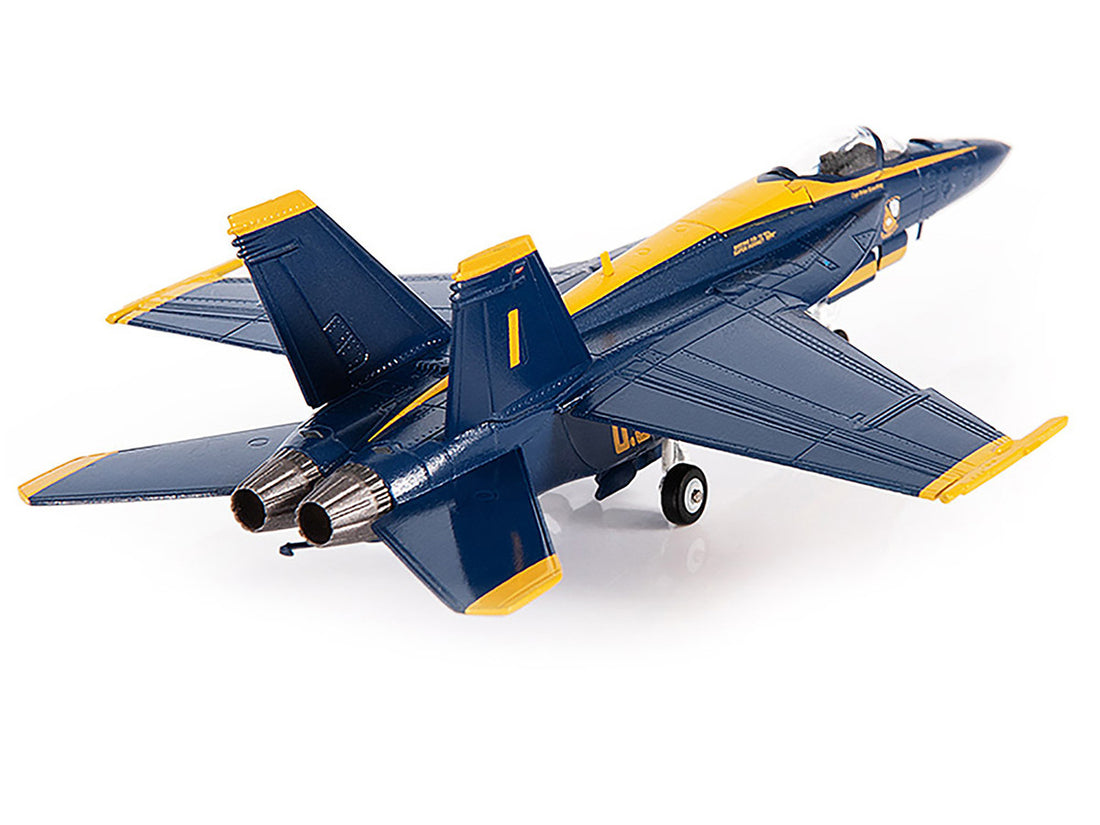 Boeing F/A-18E Super Hornet Fighter Aircraft "Blue Angels #1" (2021) United States Navy 1/144 Diecast Model by JC Wings-4