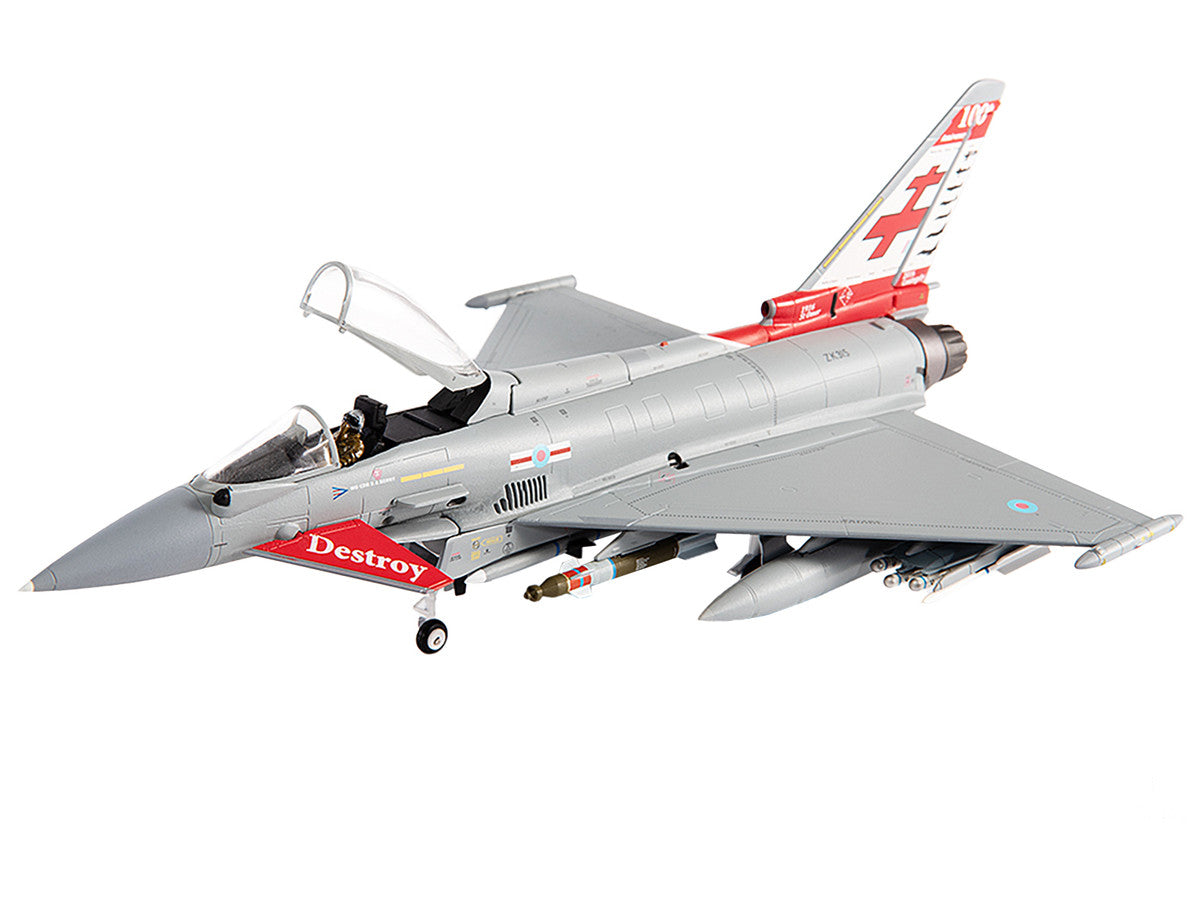 Eurofighter Typhoon FGR4 EF-2000 Aircraft "No.41(R) Squadron 100th Anniversary" (2016) British Royal Air Force 1/72 Diecast Model by JC Wings-3