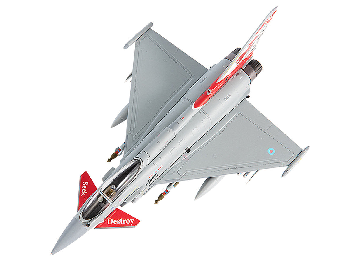 Eurofighter Typhoon FGR4 EF-2000 Aircraft "No.41(R) Squadron 100th Anniversary" (2016) British Royal Air Force 1/72 Diecast Model by JC Wings-1