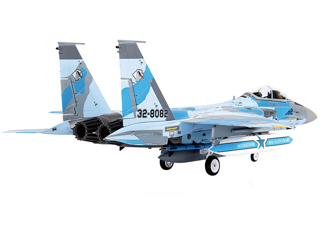 Mitsubishi F-15DJ Eagle Fighter Plane "JASDF (Japan Air Self-Defense Force) Tactical Fighter Training Group 40th Anniversary Edition" (2021) 1/72 Diecast Model by JC Wings-2