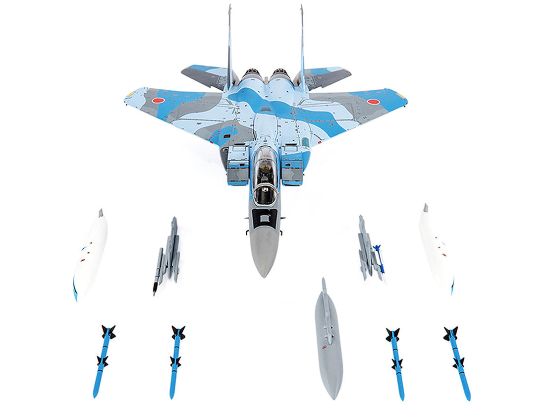 Mitsubishi F-15DJ Eagle Fighter Plane "JASDF (Japan Air Self-Defense Force) Tactical Fighter Training Group 40th Anniversary Edition" (2021) 1/72 Diecast Model by JC Wings-4