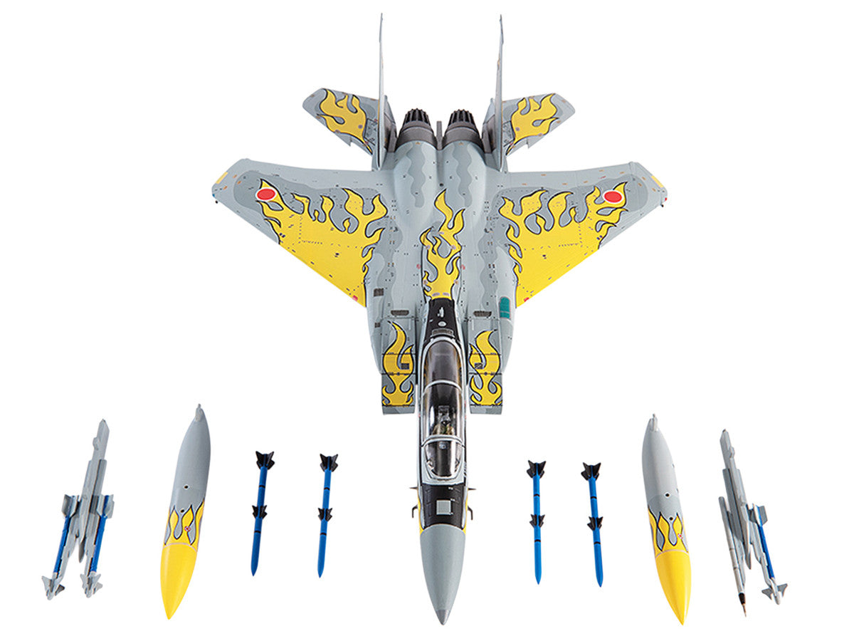 Mitsubishi F-15J Eagle Fighter Aircraft "306th Tactical Fighter Squadron 40th Anniversary" (2021) JASDF (Japan Air Self-Defense Force) 1/72 Diecast Model by JC Wings 3