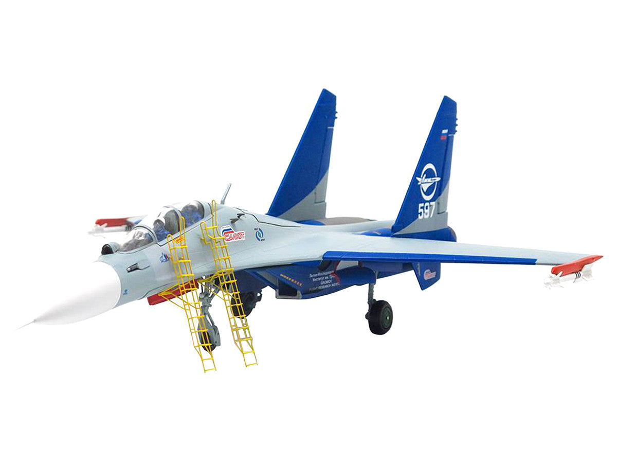 Sukhoi Su-30LL Flanker-C Fighter Aircraft "Gromov Flight Research Institute Ramenskoye AB Russia" (1997) 1/72 Diecast Model by JC Wings-1