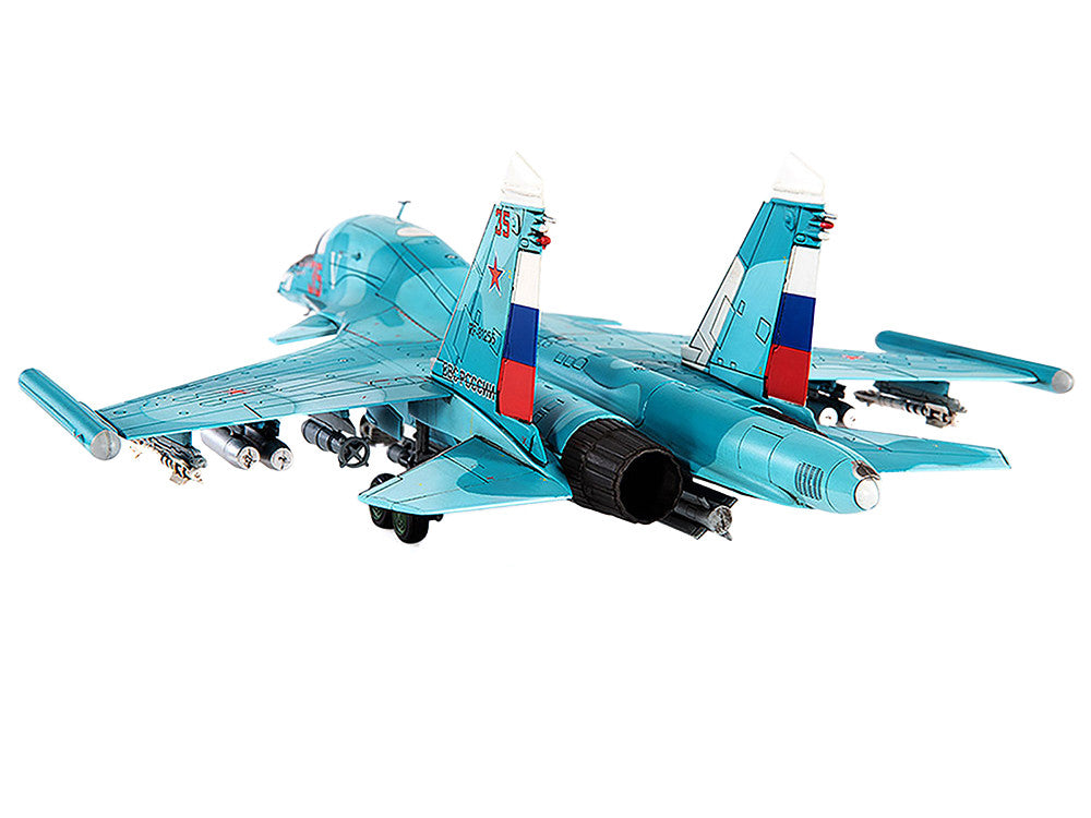 Sukhoi Su-34 Fullback Bomber Aircraft "Ukraine War" (2022) Russian Air Force 1/72 Diecast Model by JC Wings-3