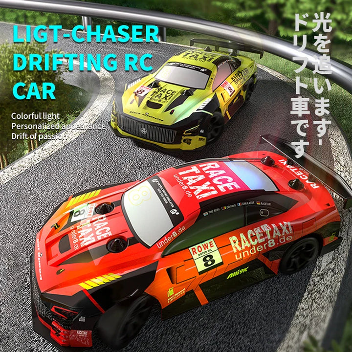 Red JJRC Q165 RC Drift Car 1:18 Scale