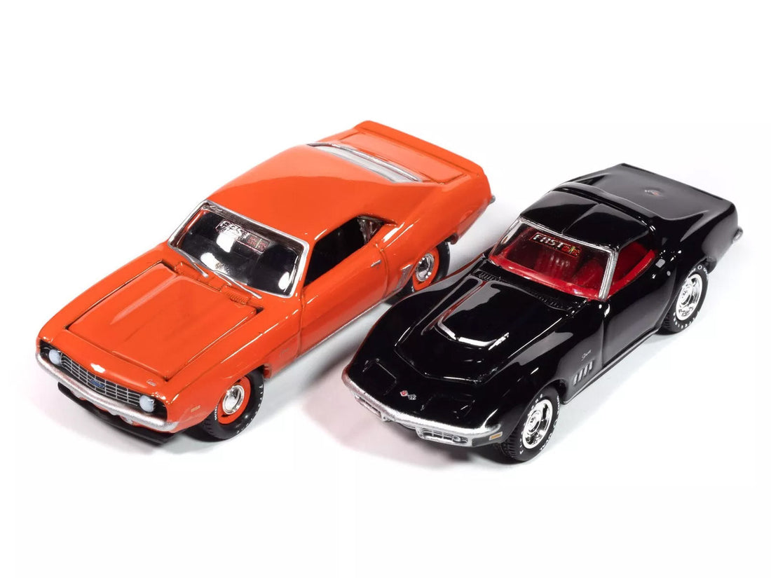 Johnny Lightning "2-Packs" 2024 Release 1 Set A of 6 pieces 1/64 Diecast Model Cars by Johnny Lightning-1