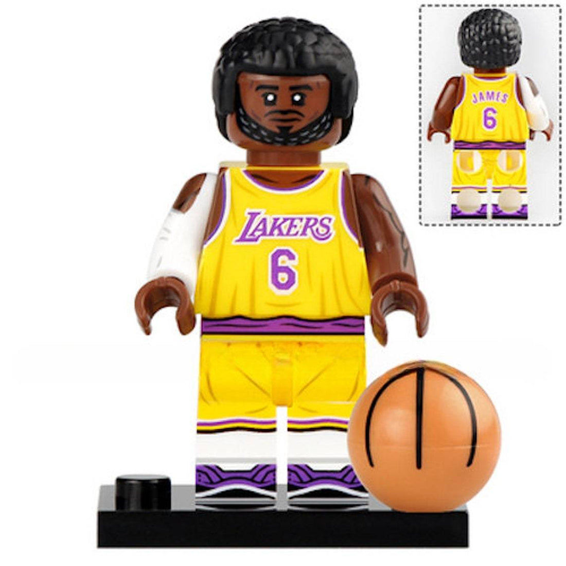 LeBron James (Los Angeles Lakers) Minifigure - NBA