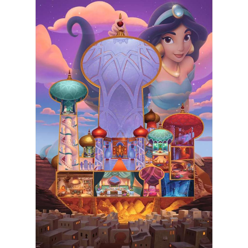 Jasmine "Disney Castle Collection" 1000 Piece Jigsaw Puzzle Ravensburger 2