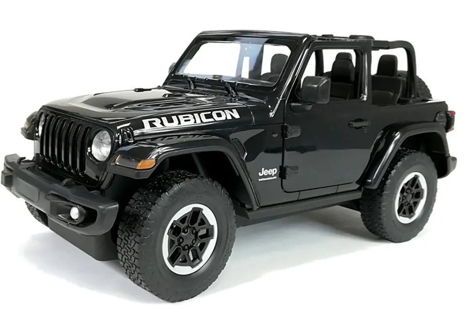 Jeep Wrangler Rubicon (Black) 1:14 Scale Remote Control Car by Rastar 2