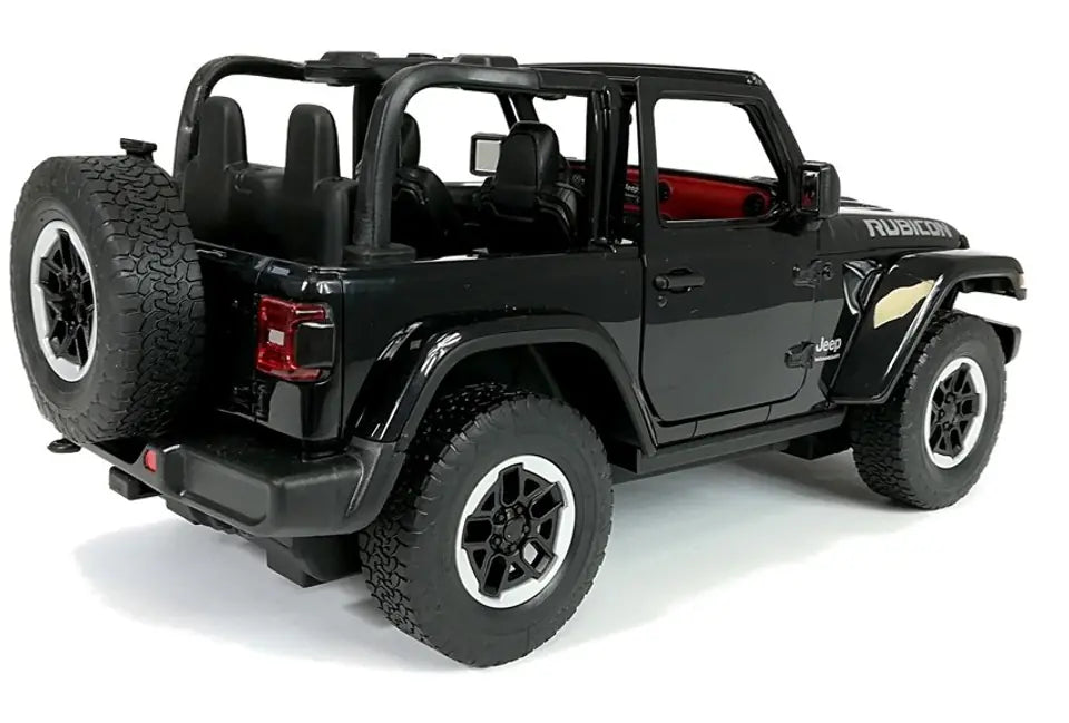 Jeep Wrangler Rubicon (Black) 1:14 Scale Remote Control Car by Rastar 3
