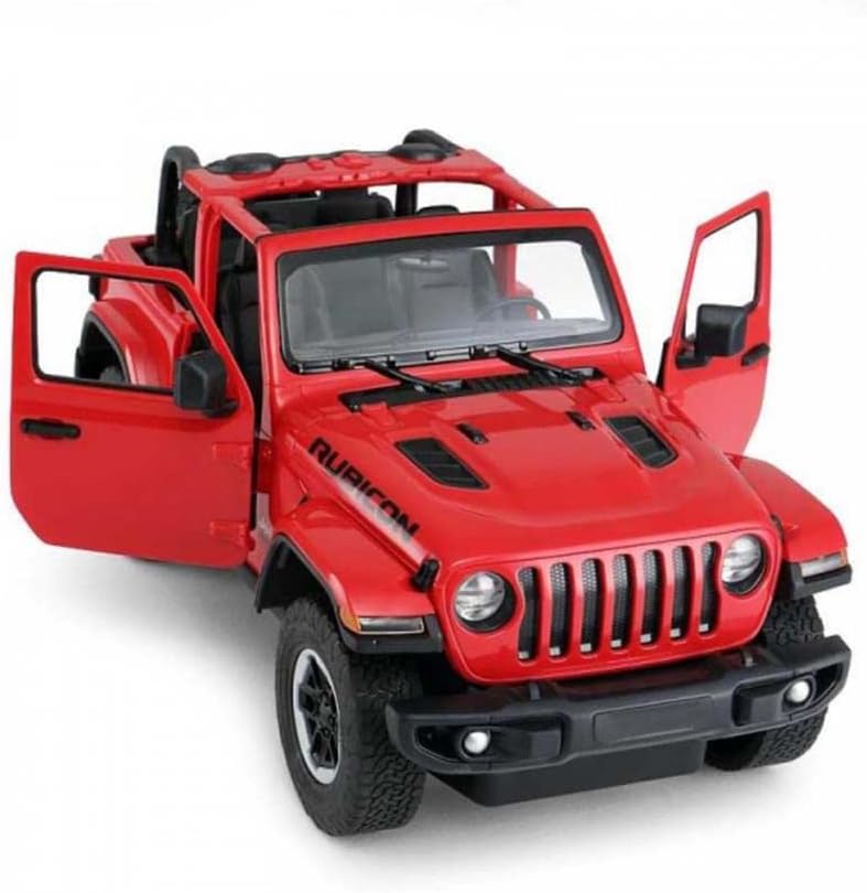 Jeep Wrangler Rubicon (Red) 1:14 Scale Remote Control Car by Rastar 2