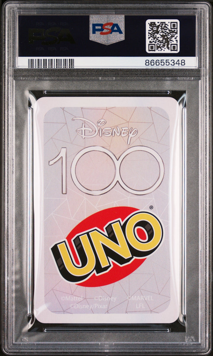 2023 UNO DISNEY 100 GENIE GREEN SKIP PSA 10