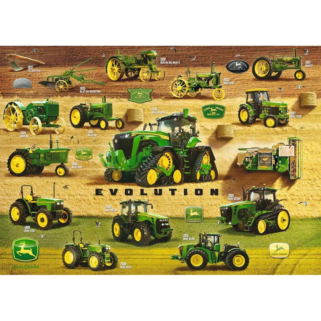 John Deere Legacy 1000 Piece Jigsaw Puzzle Ravensburger 2