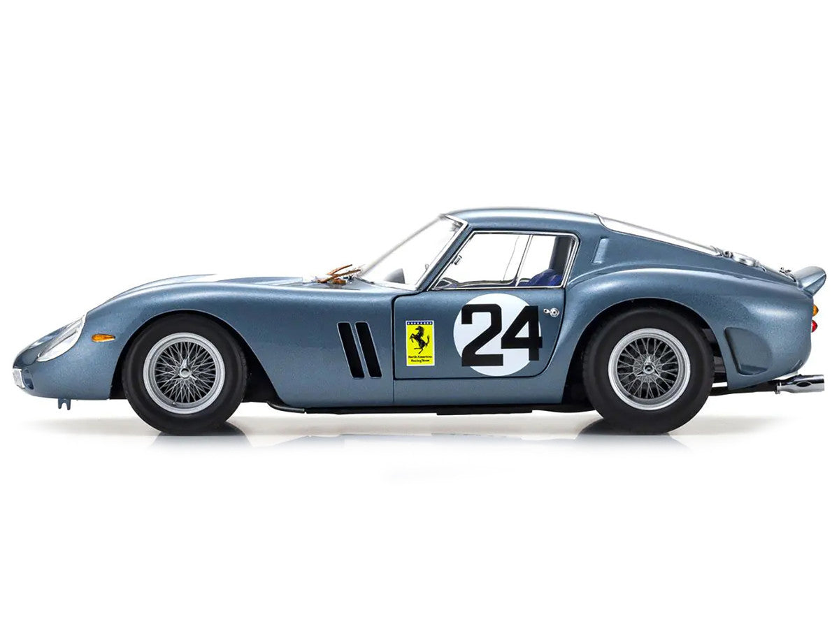 Ferrari 250 GTO #24 Phil Hill - Olivier Gendebien 2nd Place "Sebring 12 Hours" (1962) 1/18 Diecast Model Car by Kyosho-0