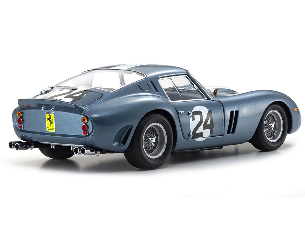 Ferrari 250 GTO #24 Phil Hill - Olivier Gendebien 2nd Place "Sebring 12 Hours" (1962) 1/18 Diecast Model Car by Kyosho-1