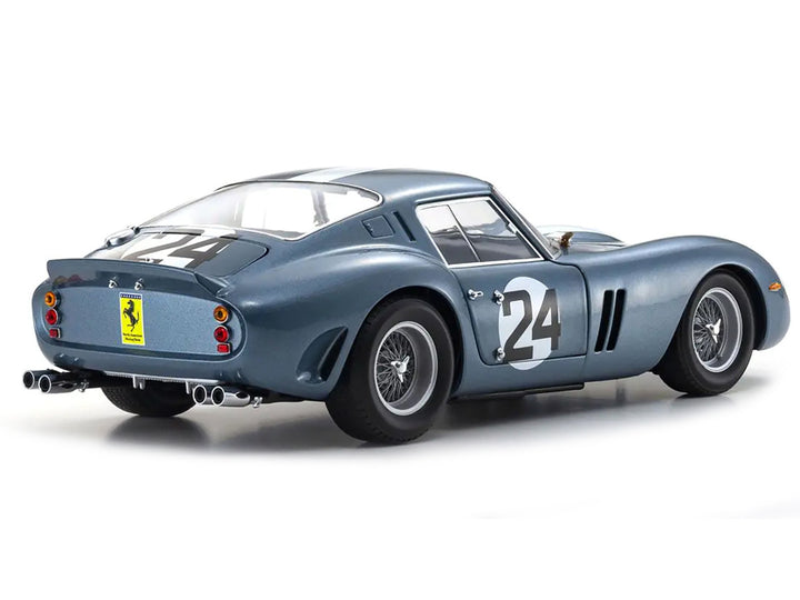 Ferrari 250 GTO #24 Phil Hill - Olivier Gendebien 2nd Place "Sebring 12 Hours" (1962) 1/18 Diecast Model Car by Kyosho-1