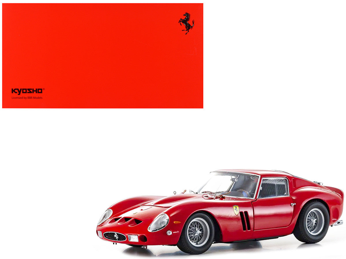 Ferrari 250 GTO Race Red 1/18 Diecast Model Car by Kyosho-4