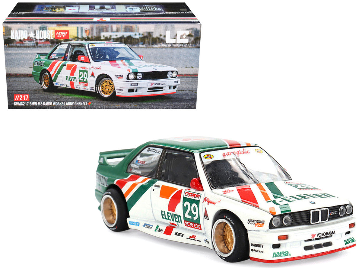 Mini GT Kaido House BMW M3 #29 Larry Chen 1:64 diecast with packaging