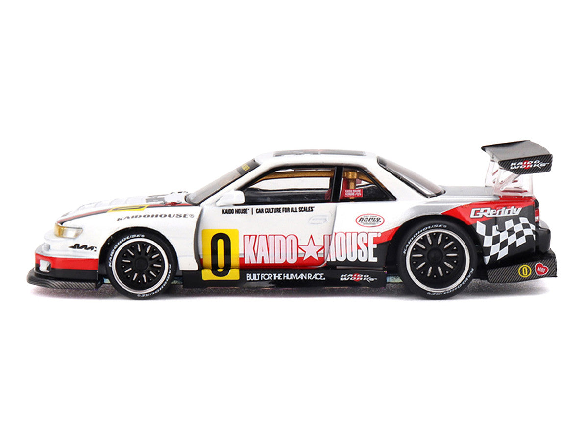 Kaido House Nissan Silvia S13-R Circuit Spec V1 side view Mini GT diecast