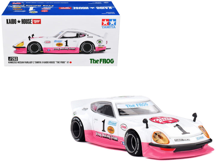 Nissan Fairlady Z #1 Tamiya Frog Racing 1:64 Kaido House Mini GT