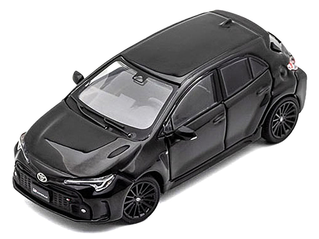 2022 Toyota GR Corolla Black 1/64 Diecast Model Car by GCD-1