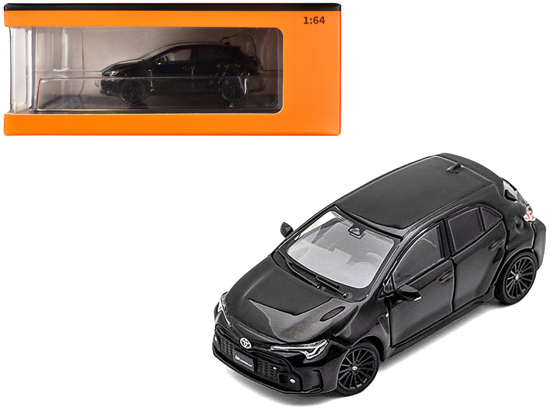 2022 Toyota GR Corolla Black 1/64 Diecast Model Car by GCD-2