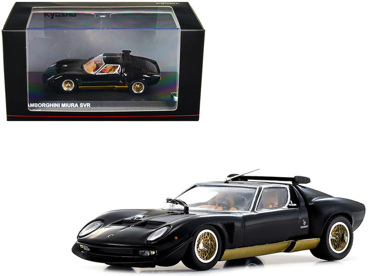  M3 ダイヤモンドブラック ミニカー 1/43 Lamborghini Miura SVR Black with Gold 1:43 Diecast Model Car