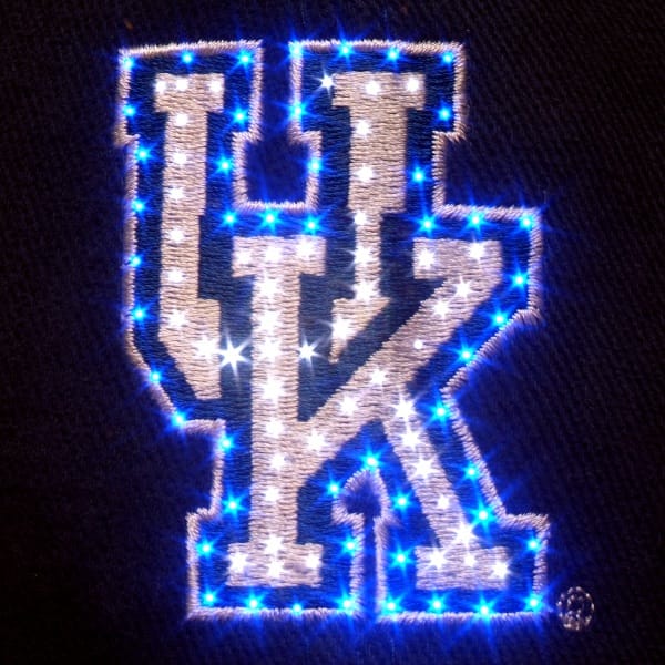 Kentucky Wildcats Flashing Fiber Optic Cap-1