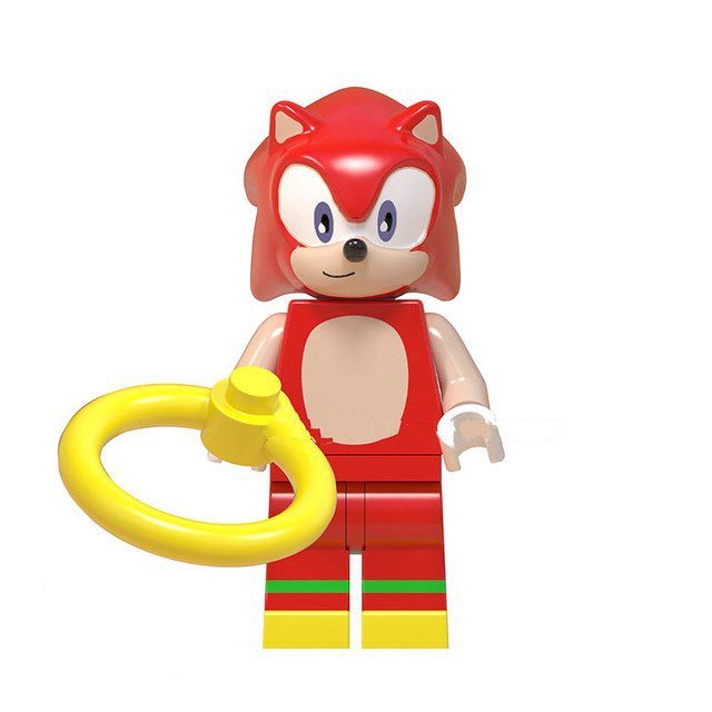 Knuckles Minifigure - Sonic the Hedgehog