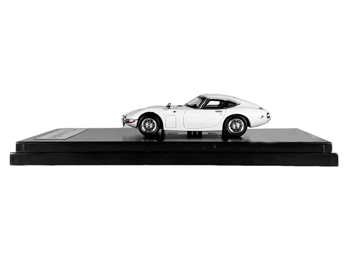 Toyota 2000GT White 1/64 Diecast Model Car by LCD Models-1
