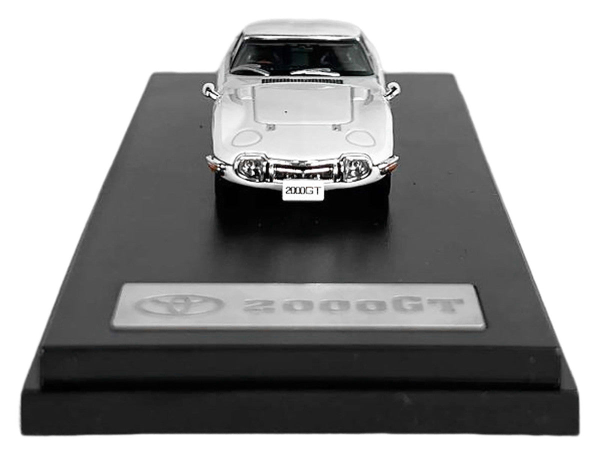 Toyota 2000GT White 1/64 Diecast Model Car by LCD Models-4