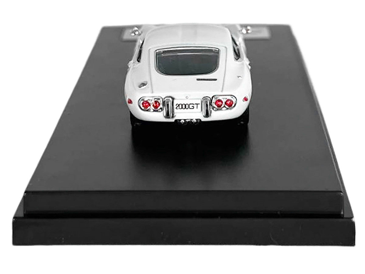 Toyota 2000GT White 1/64 Diecast Model Car by LCD Models-3